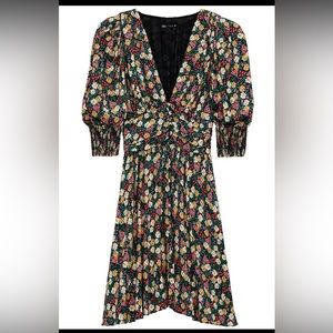 Zara- Printed Dress- Sz Small